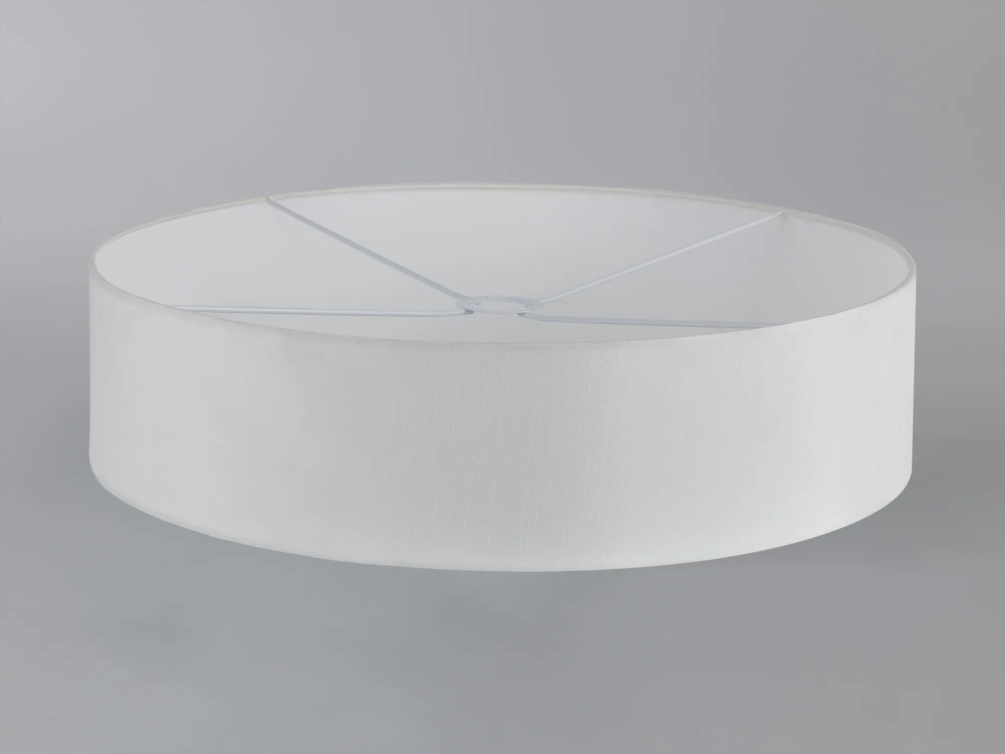Serena 60cm Faux Silk Fabric Shade White D0574  Deco Serena